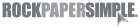 Rock Paper Simple Logo